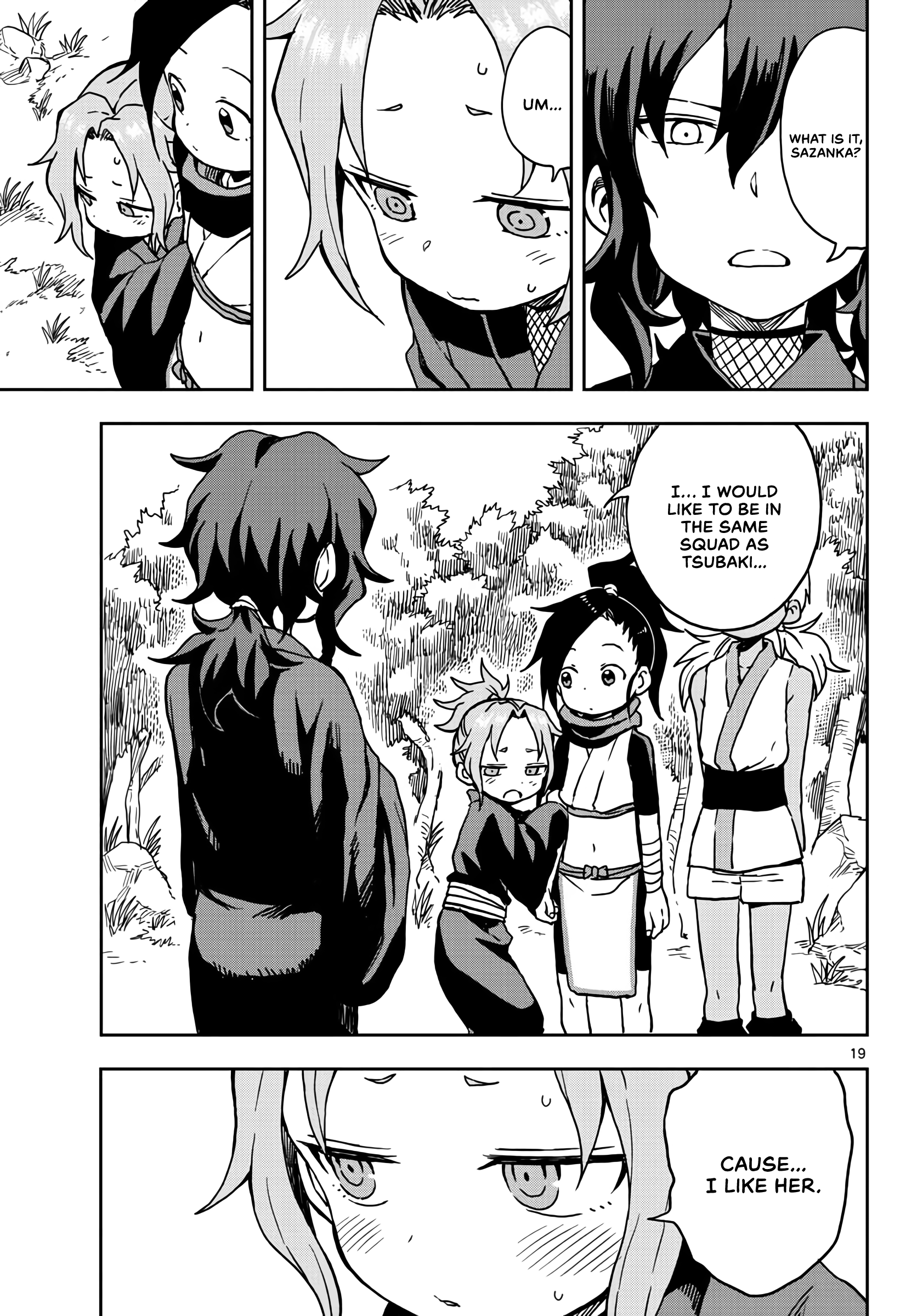 Kunoichi Tsubaki no Mune no Uchi Chapter 18 19